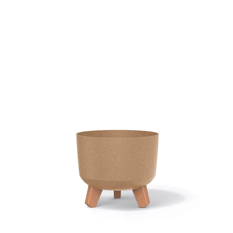 Doniczka Gracia Eco Wood-antracyt eco-FSC mix credit-DNV-COC-002260