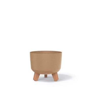 Doniczka Gracia Eco Wood-antracyt eco-FSC mix credit-DNV-COC-002260