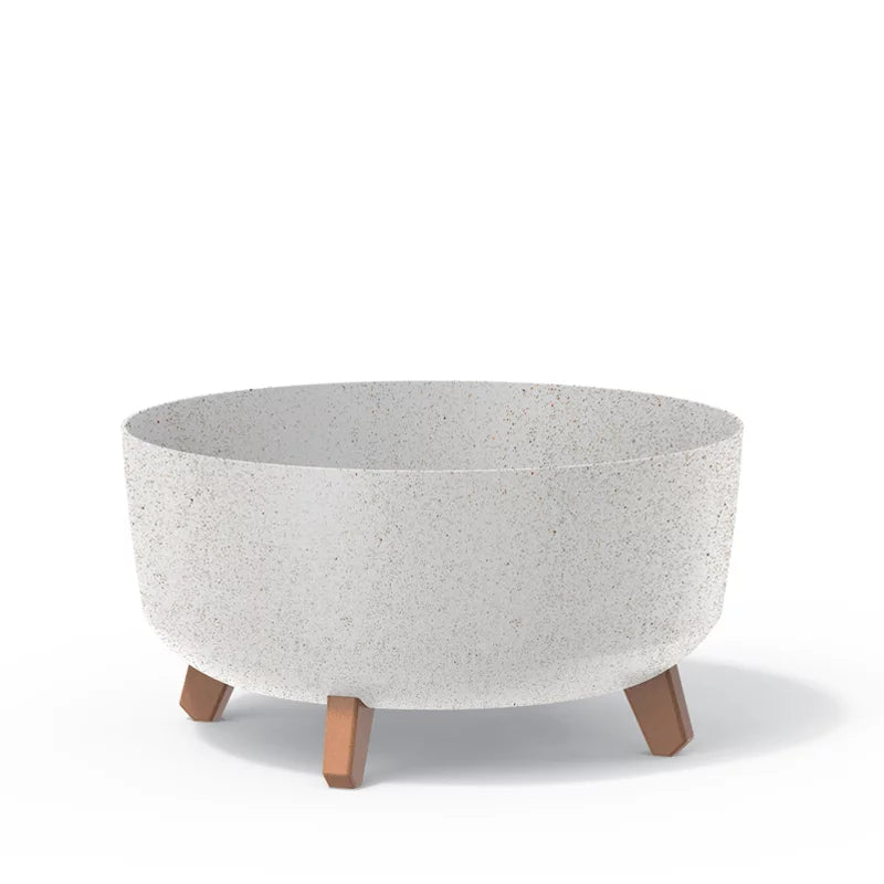 Doniczka Gracia Low Eco Wood-naturo Eco-FSC mix credit-DNV-COC-002260