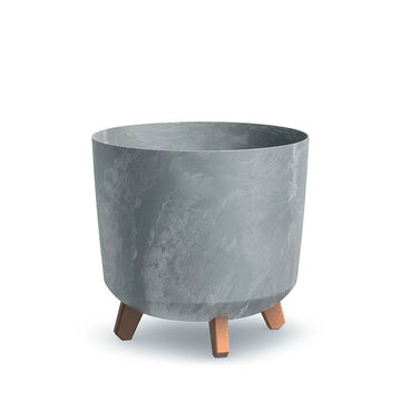 Doniczka GRACIA TUBUS BETON EFFECT - antracyt