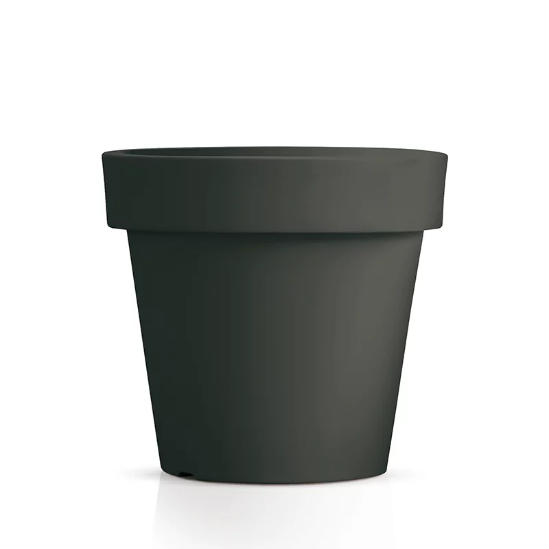 Doniczka  LEXO ROUND - antracyt