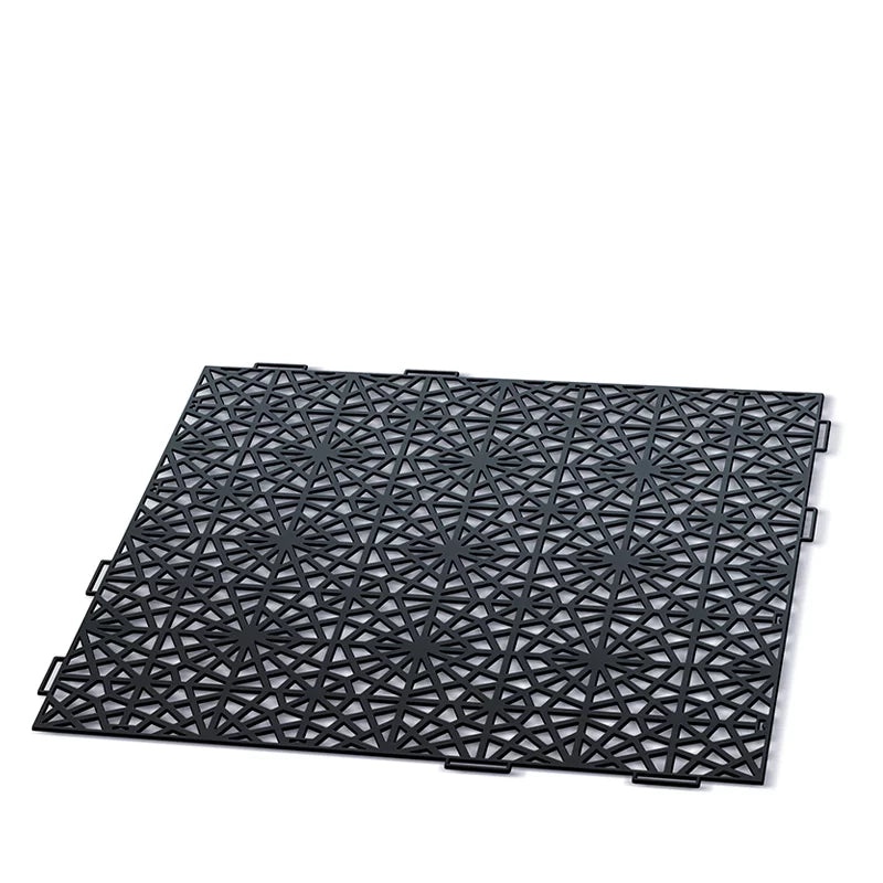 Kratka ażurowa MOSAIC - czarny