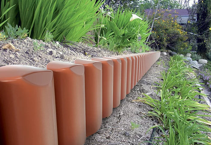 Palisada BORDER - terakota