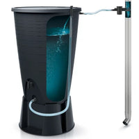 Set na deszczówkę PERUNO - antracytowy