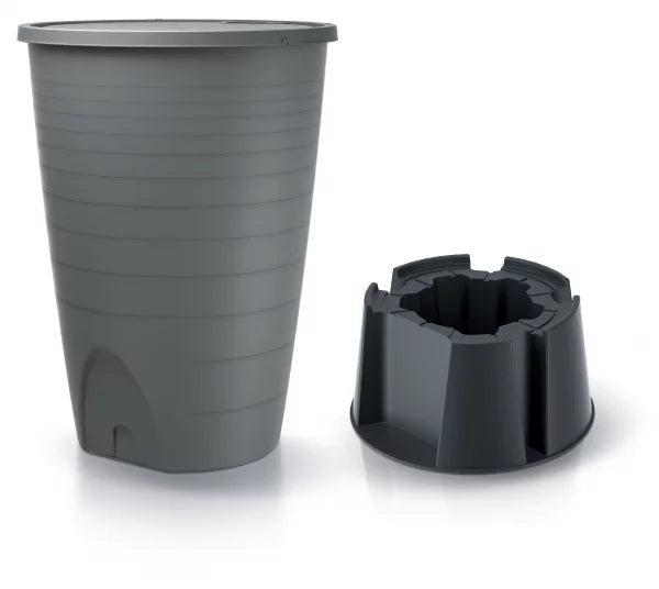 Set na deszczówkę PERUNO - smooth gray