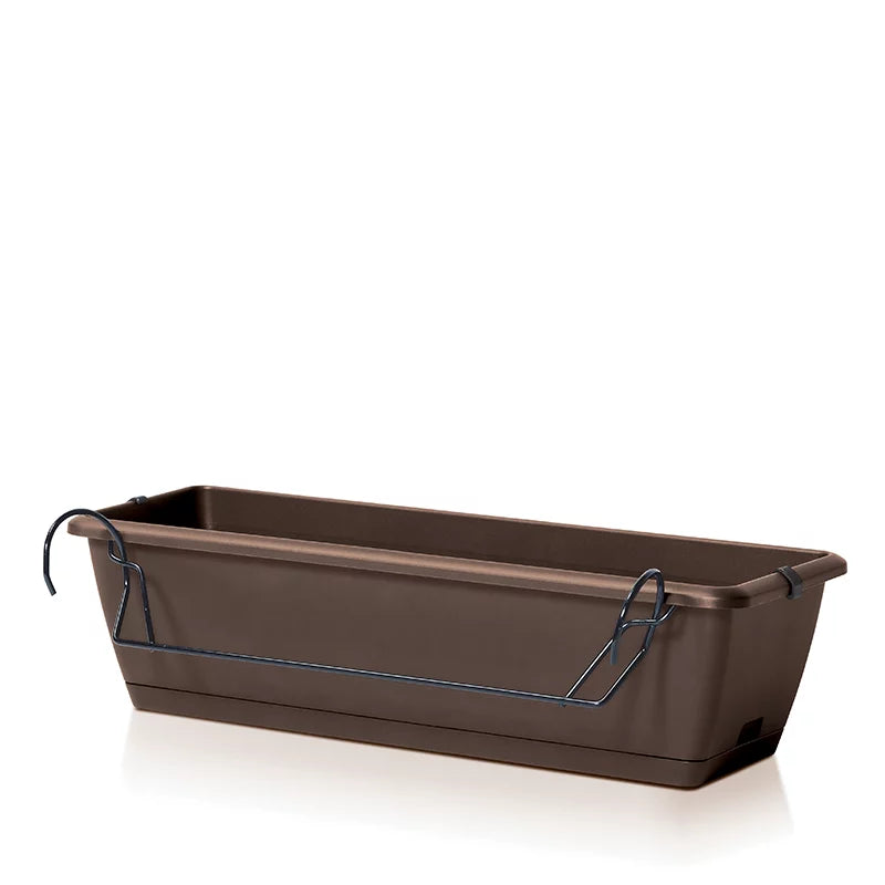 Skrzynka balkonowa RESPANA EASY CARE  W- szary kamienny