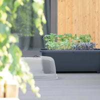 Szklarnia RESPANA PLALNTER  SET - szary kamienny