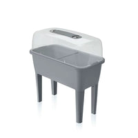 Szklarnia RESPANA PLANTER SET - szary kamienny