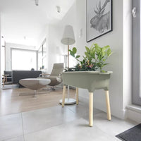 Szklarnia RESPANA PLANTER WOOD HIGH SET- antracytowy