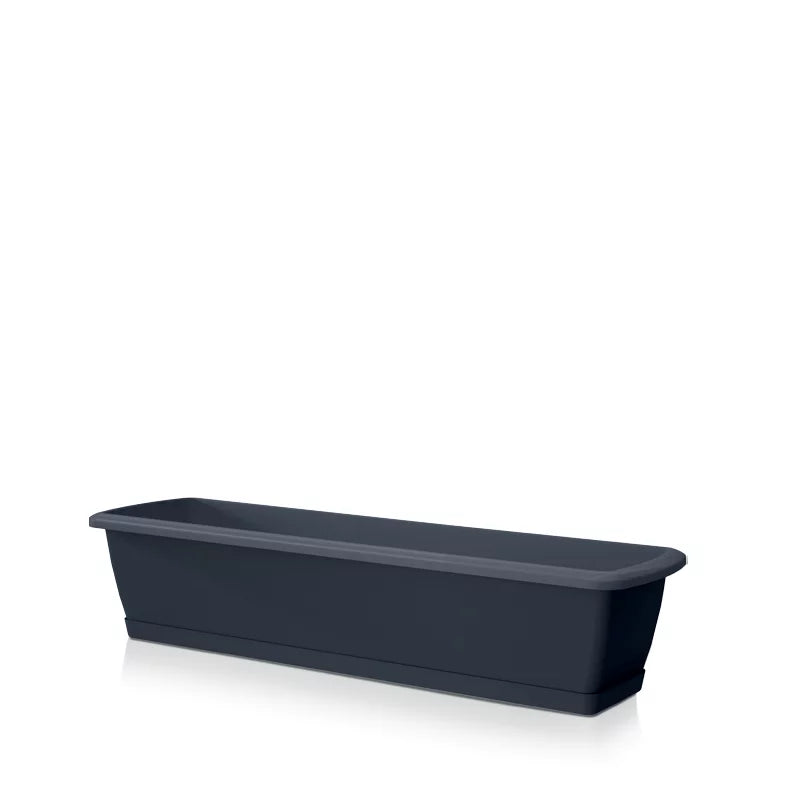 Skrzynka balkonowa z podstawką RESPANA SET - biały