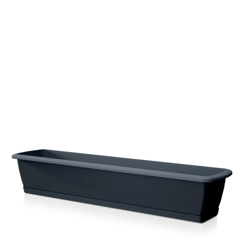 Skrzynka balkonowa z podstawką RESPANA SET - biały