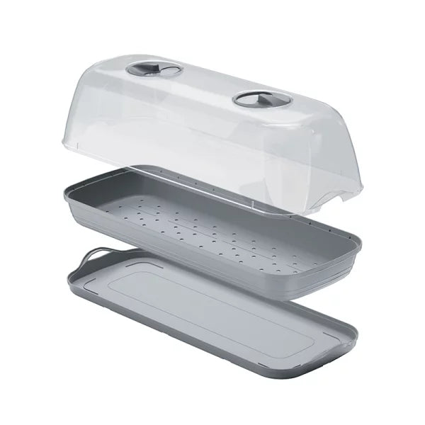 Szklarnia RESPANA TABLE GREENHOUSE 2 - antracytowy