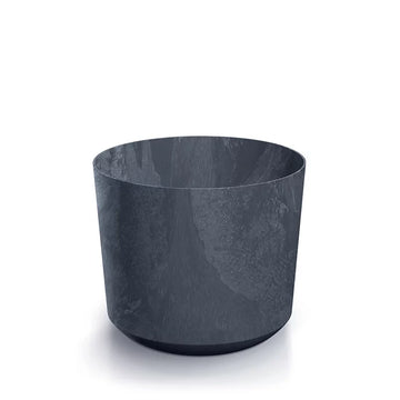 Doniczka TUBO BETON EFFECT - antracyt