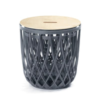 Kosz Uniqubo Set3-antracytowy