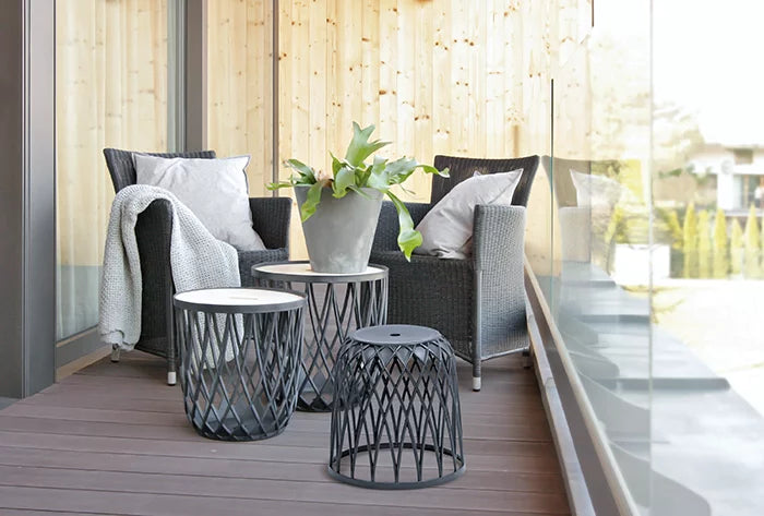 Kosz Uniqubo Set3-antracytowy