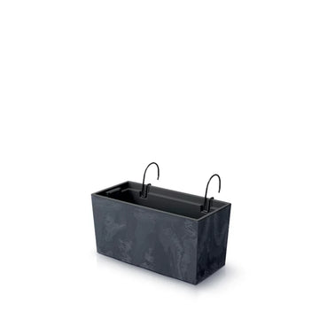 Doniczka URBI CASE BETON EFFECT W- terakota