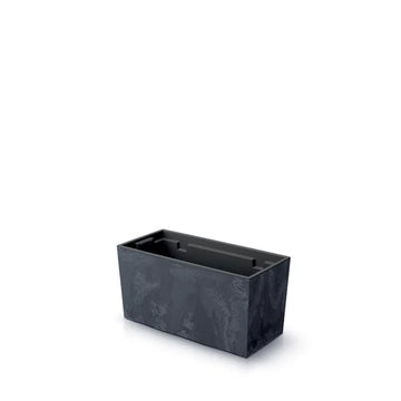 Doniczka URBI CASE MIDDLE BETON EFFECT - kremowy