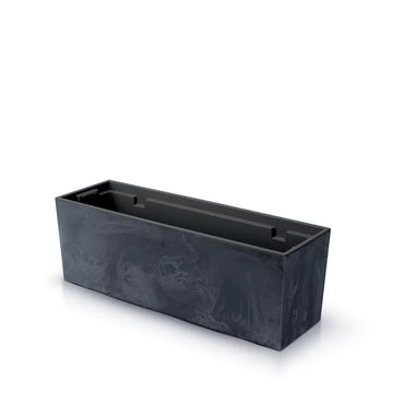 Doniczka URBI CASE BETON EFFECT - antracyt